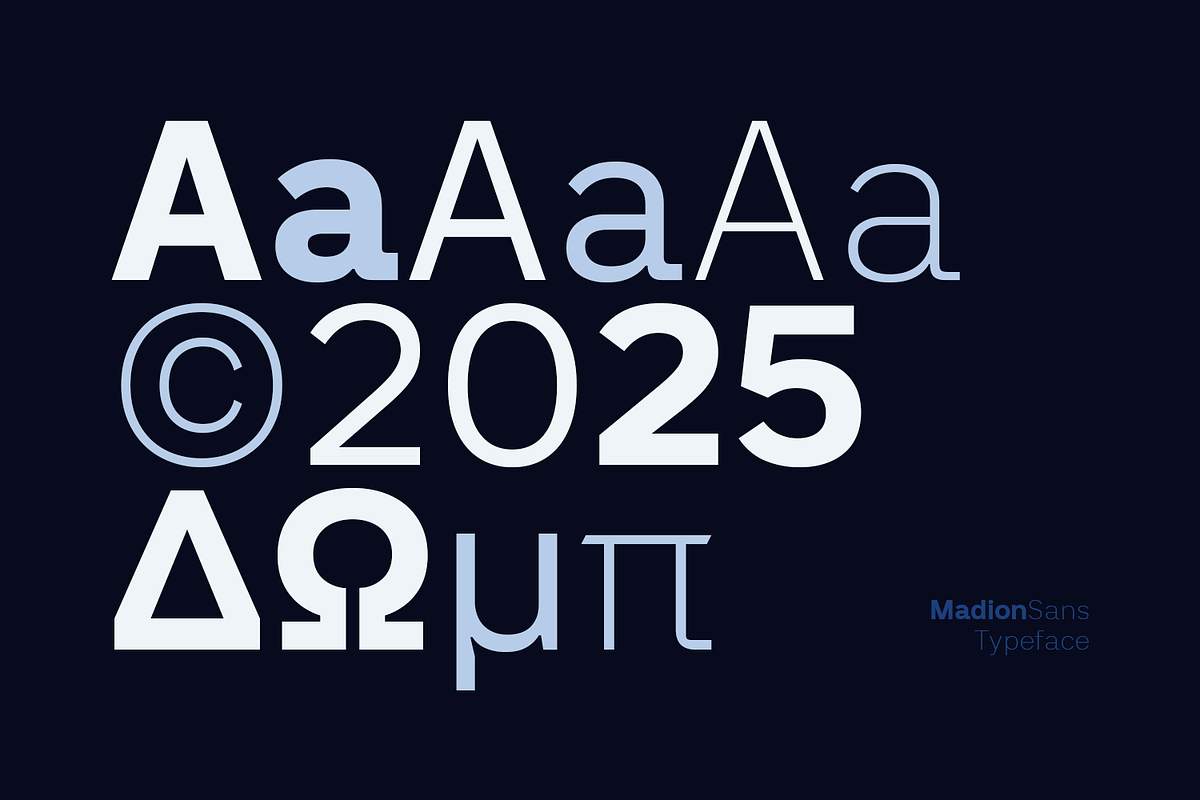 Madion Sans -Modern Formal Sans, a Sans Serif Font by Mokatype Studio (Photo 4 of 14)