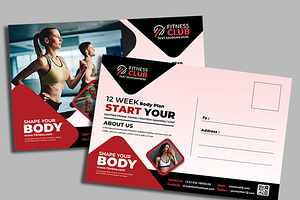 Fitness Postcards