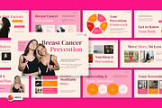 Breast Cancer Prevention PowerPoint, a Presentation Template by Loin Studio (Thumbnail 1 of 4)