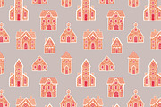 Gingerbread houses, a Decorative Illustration by Good Studio (Thumbnail 3 of 10)