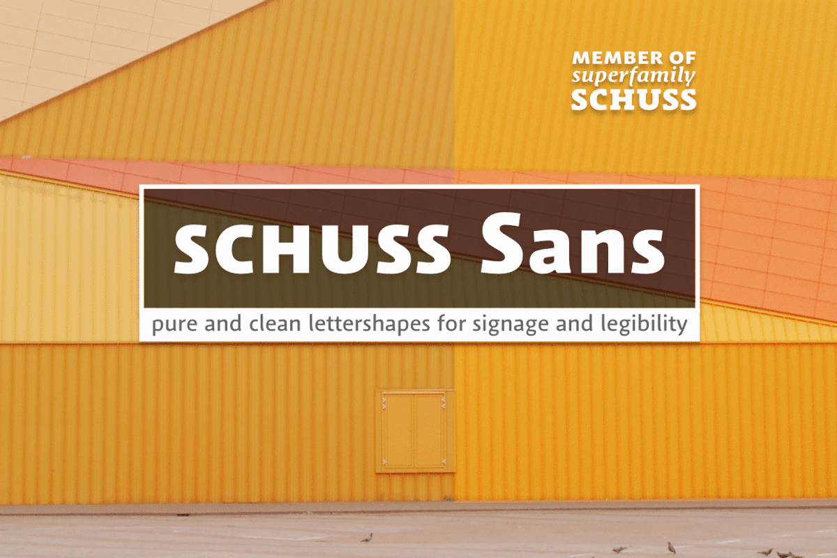 10 Fonts Schuss Sans Pro/GRK/CYR