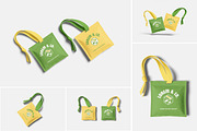 Fabric Sachet Mockup, a Product Mockup by Indah (Thumbnail 1 of 6)