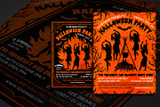 Halloween Party Flyer template, a Person Illustration by Moloko88 (Thumbnail 3 of 3)