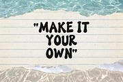 Molveta | Bold Decorative Font, a Handwritten Font by Everyday Perfection (Thumbnail 4 of 5)