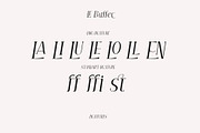 LE Buffec | 18 Font Family, a Serif Font by Jolicia Type (Thumbnail 13 of 17)