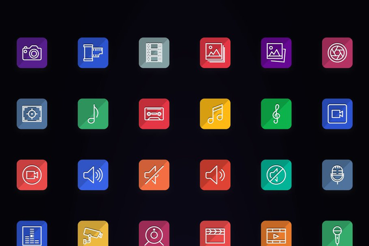 1500+ Flat Icons - Line Icons, an Outline Icon by FlatLineIcons (Photo 12 of 21)