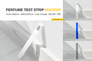 Disposable Perfume Test Strip Mockup, an Advertising Mockup by Country4k (Thumbnail 1 of 4)