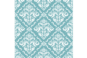 Orient Damask Seamless Vector, a Pattern Graphic by FineArtStudio