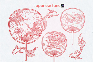 Japanese Tattoo Procreate Bundle