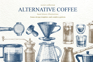 Alternative Coffee Vector Collection