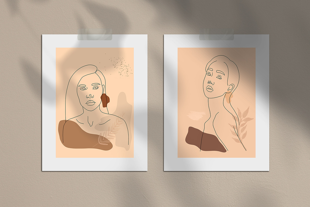 10 Line Art Posters, a Decorative Illustration by Miracles Everywhere (Photo 5 of 8)
