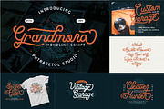 Best Vintage Font Bundles, a Script Font by PutraCetol Studio (Thumbnail 9 of 18)