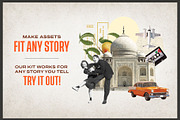 Storytelling and Collage Kit, an Object Illustration by SNIPESCIENTIST (Thumbnail 12 of 44)