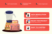 Kitchen Tools Element Collection, a Food Illustration by Loin Studio (Thumbnail 2 of 4)