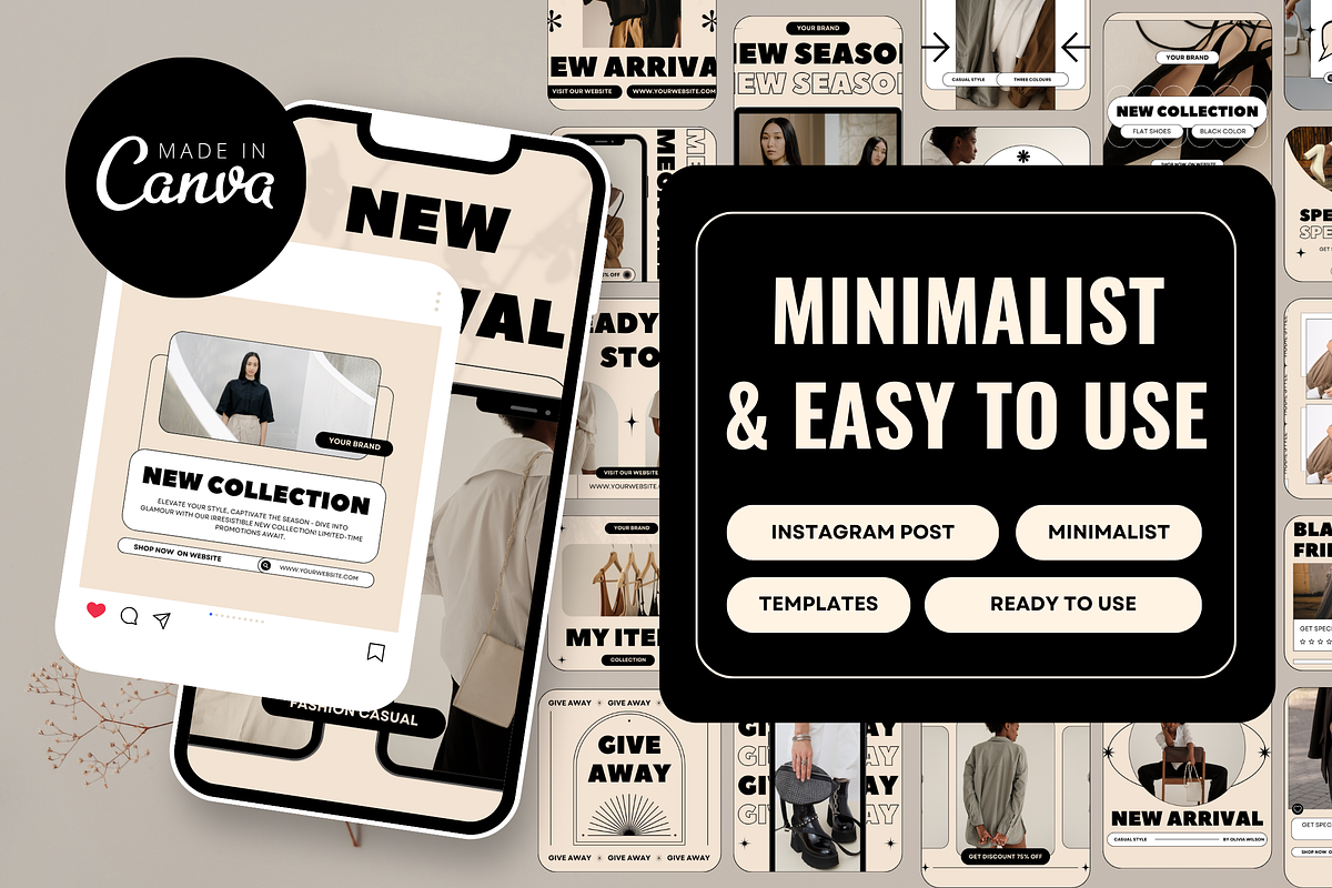 120 Fashion Instagram Template, a Social Media Template by Branding Victory STD (Photo 5 of 10)