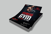 Fitness Flyer Template | Gym Flyer, a Flyer Template by Designscozy (Thumbnail 2 of 5)