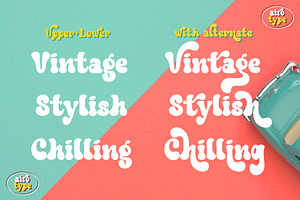 Retro Hungry - Bold Vintage Font