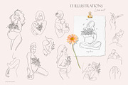 Mother love | Line drawing, an Illustration by AfonshinaArt (Thumbnail 3 of 9)