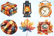 Retro Autumn Sublimation Clipart, an Illustration by Craft Nest (Thumbnail 3 of 6)