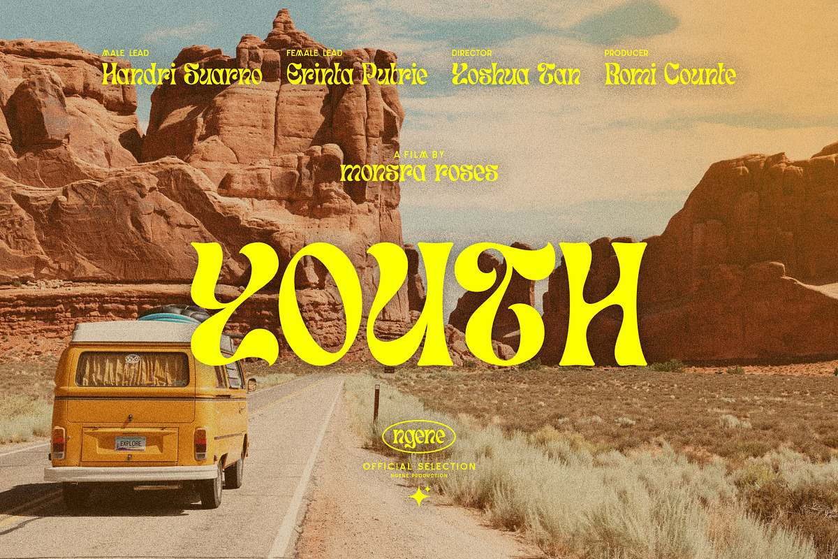 Kindred Youth, a Font by ngene (Photo 5 of 10)