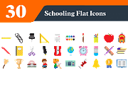 Schooling Flat Icons Bundle, an Emoji Icon by EllaMaiyaali (Thumbnail 1 of 3)
