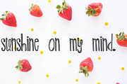 FEARLESS Hand Written Font, a Handwritten Font by Rhonna Designs (Thumbnail 4 of 5)
