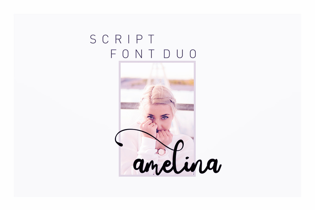 Amelina Script New Update Font Duo, a Script Font by Areatype (Photo 8 of 9)