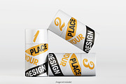 Paper tube pack mockup bundles V2, a Packaging Mockup by Ambo Ampeng (Thumbnail 19 of 26)