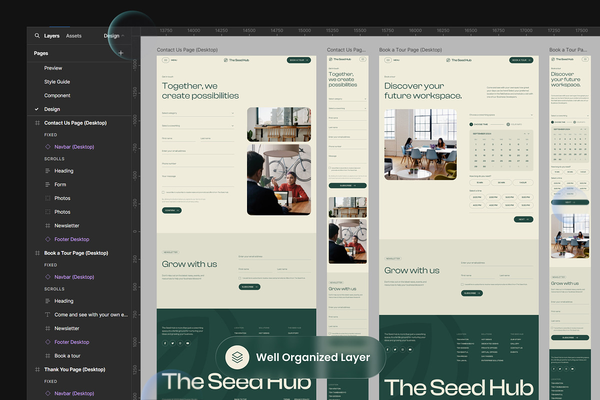Coworking Space Event Page, a Websites & App Template by SLAB! Design (Photo 3 of 6)