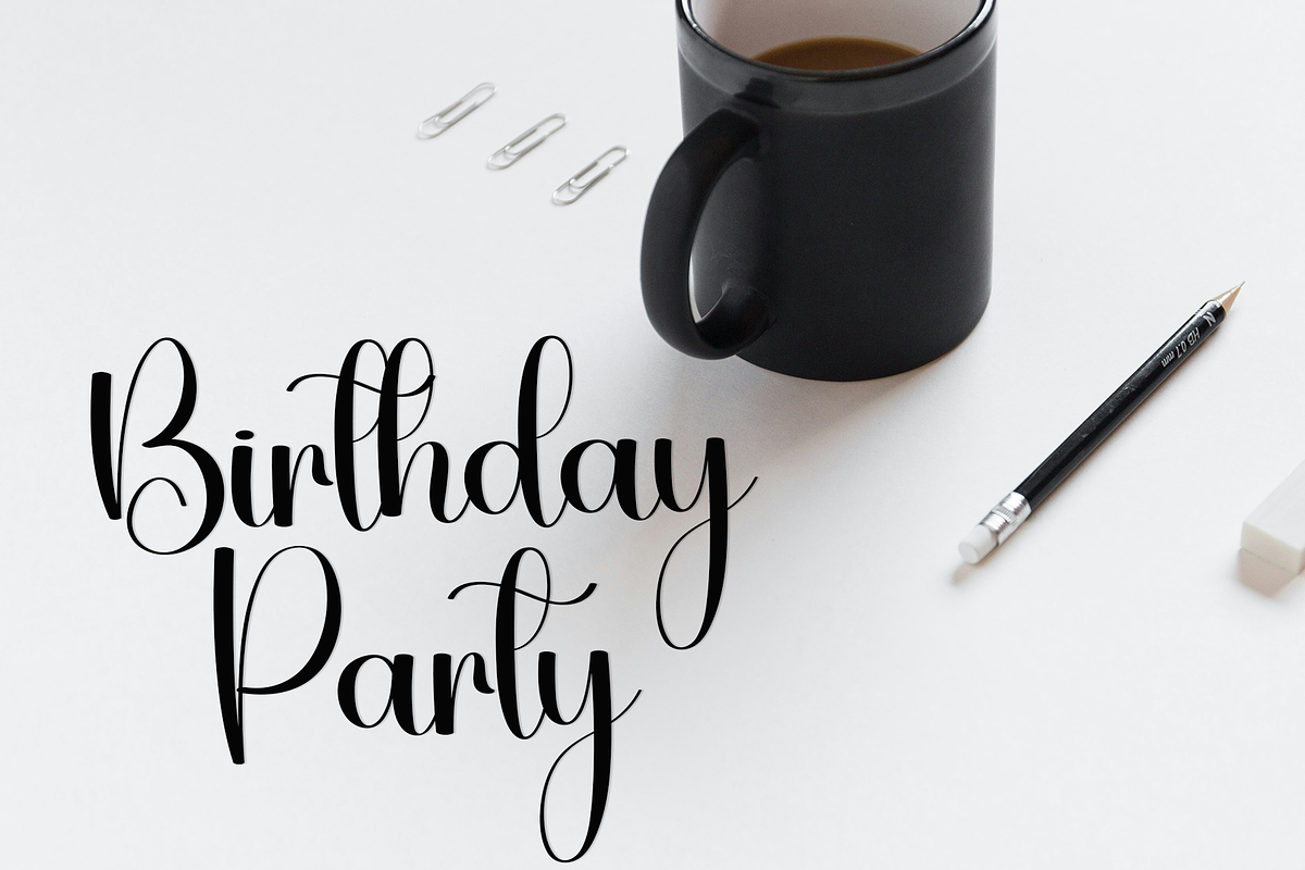 Stylish Writing, a Handwritten Font by InermediaSTUDIO (Photo 7 of 8)