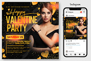 100 Night Club Party Flyers Bundle, a Flyer Template by graphicforest (Thumbnail 23 of 72)