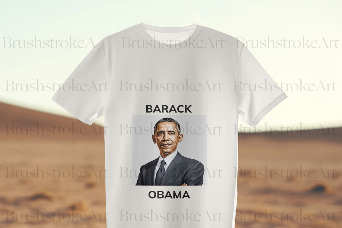 American Presidents Clipart, History, a Person Illustration by BrushstrokeArtGB (Photo 8 of 9)
