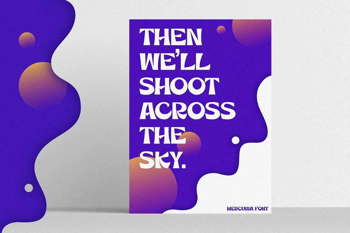 Mercuria, a Sans Serif Font by Franco Fuentes (Photo 10 of 10)