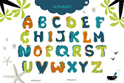 Dino Kids Collection Alphabet, an Animal Illustration by Iryna Danyliuk (Thumbnail 2 of 7)