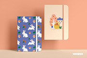 Hello Autumn. Clipart & Patterns, an Animal Illustration by Ejevyaka (Thumbnail 6 of 9)