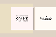 50 INSPIRING INSTAGRAM TEMPLATE, a Social Media Template by RB Boutique (Thumbnail 3 of 9)