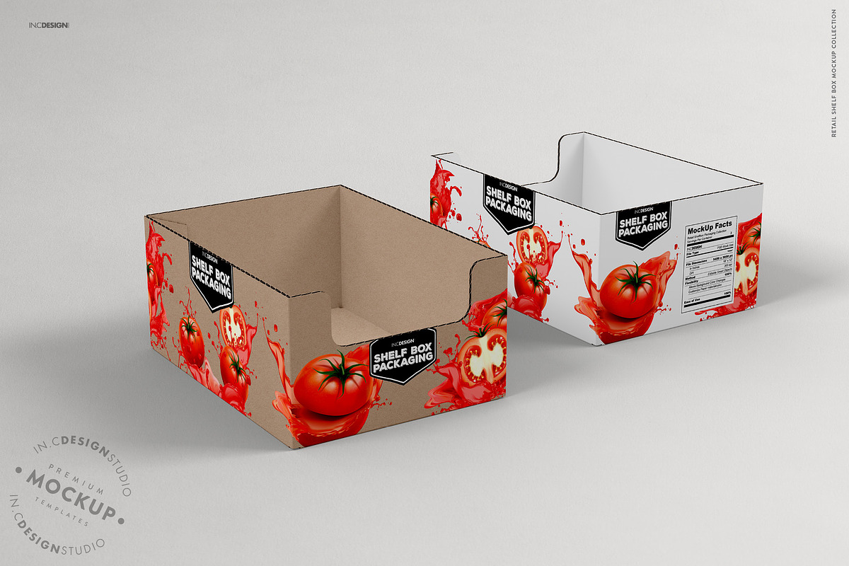 Retail Shelf Box 17 Packaging Mockup, a Packaging Mockup by INCDesign (Photo 4 of 7)