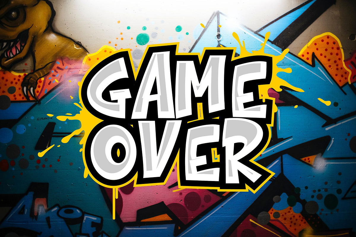 The Bolder Shadows - 3d Layered Font, a Font by asfgraphics (Photo 7 of 8)