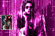 MATRIX CODE —Digital Movie Poster FX, an Action Add-On by Studio Retouch (Thumbnail 6 of 11)