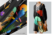 CATPOWER — Luxury Seamless Pattern, a Pattern Graphic by Designnina Shop (Thumbnail 3 of 13)