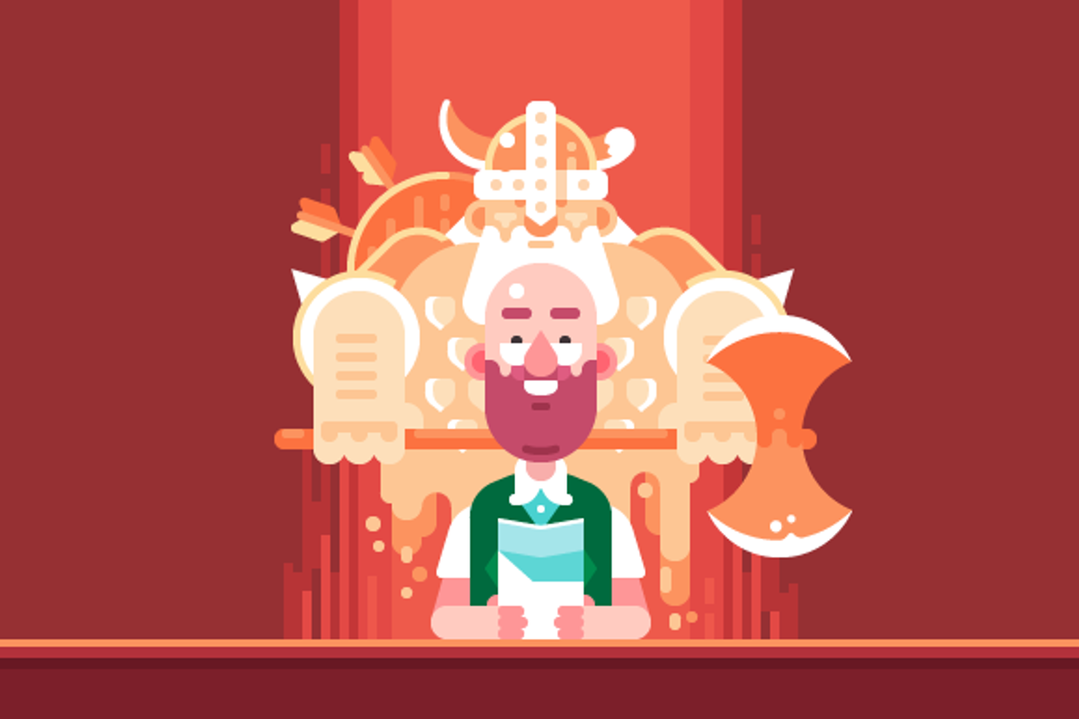 RPG Player and his Character, a Person Illustration by JulyPluto