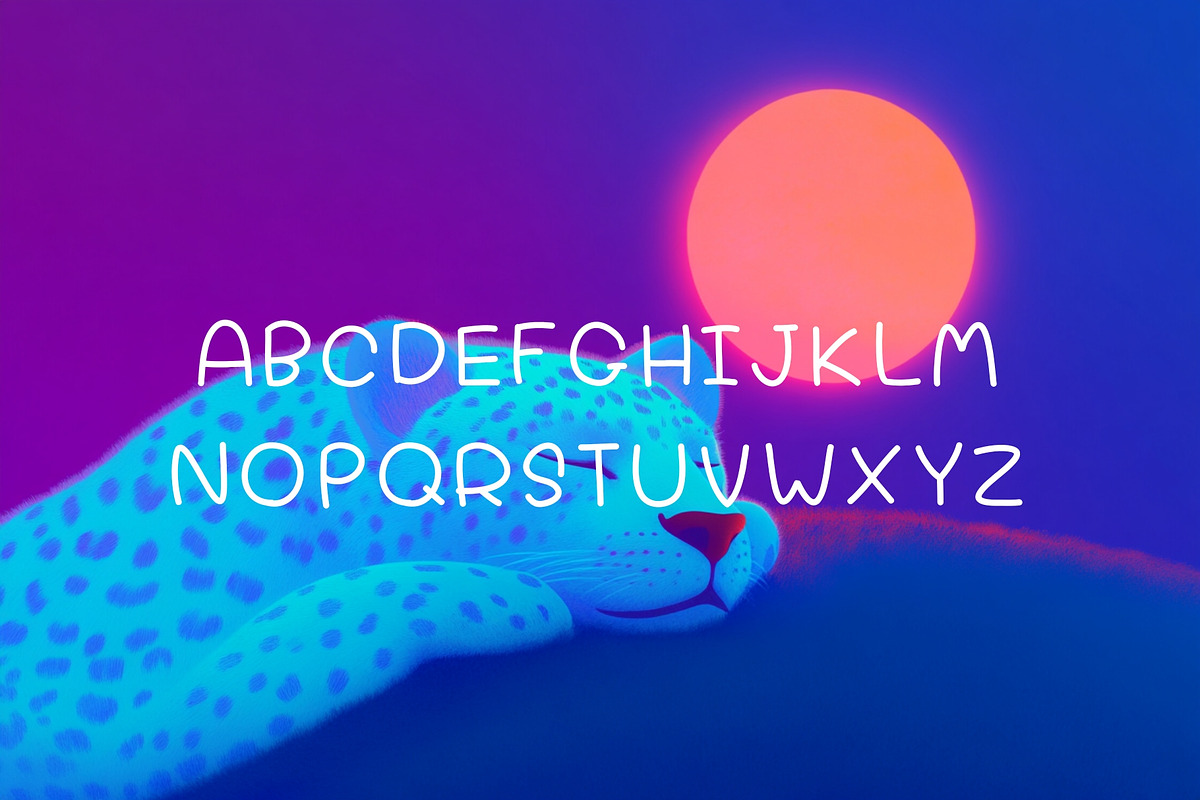 Bunny Snaps - Cute Handwriting Type, a Handwritten Font by HipFonts (Photo 7 of 7)