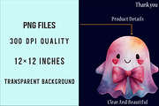 Iridescent Halloween Ghost PNG, an Illustration by SinaCreation (Thumbnail 6 of 7)