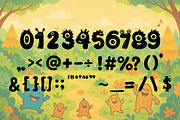 Monsterino Kid Font, a Script Font by Art StoreID (Thumbnail 9 of 9)