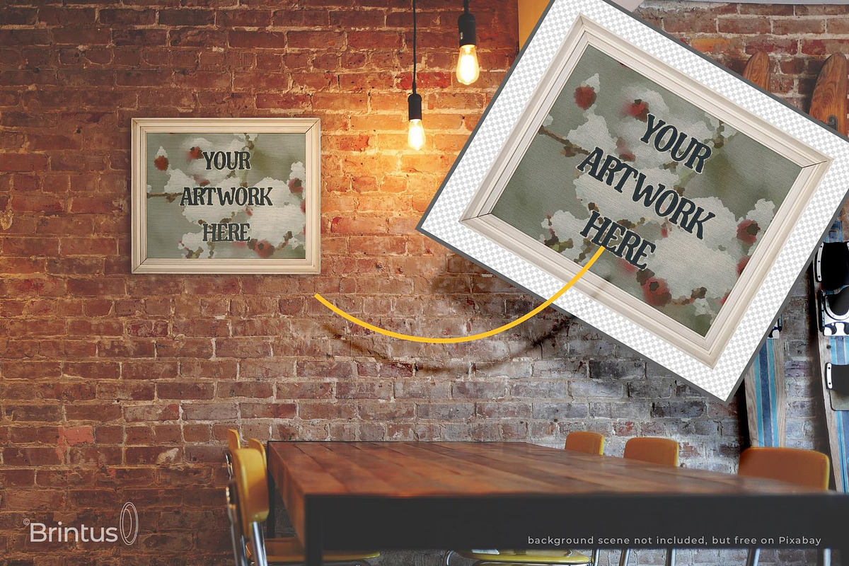 Frame Mockup | 7 PSD frames preview 7