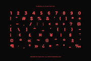 Wideform Extended Sans Serif Font, a Font by Rasio Studio (Thumbnail 4 of 8)