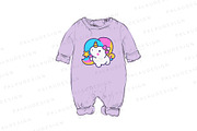 Cute Kawaii Unicorn Characters, an Animal Illustration by Palau (Thumbnail 8 of 12)