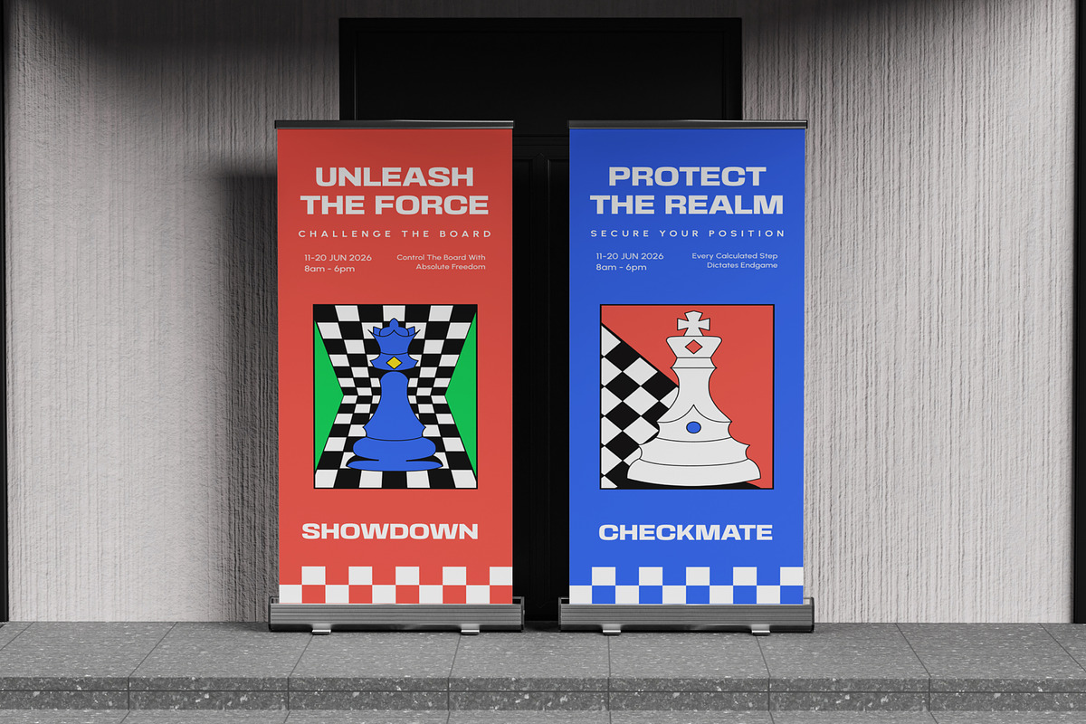 75 Chess Flat Illustrations, a Sport Illustration by Brickclay (Photo 6 of 10)