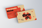 Designer Graphic Business Card, a Business Card Template by Annora Studio (Thumbnail 6 of 6)