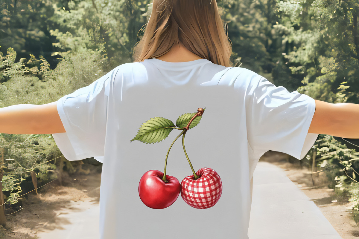 Coquette Cherry Sublimation Clipart, an Illustration by CrexoraLab (Photo 5 of 5)